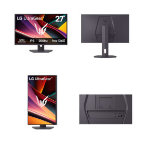 Monitor Gaming LG UltraGear G6, 27” QHD/IPS/200Hz/1ms (GtG)/HDMI x2/DP/Headphone-out