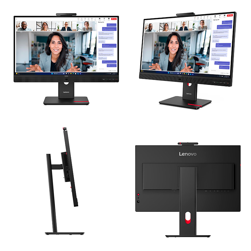 Monitor Lenovo ThinkVision T27QD-4v 27" QHD IPS USB-C 100W RJ45 DP HDMI