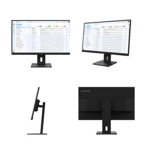 Monitor Lenovo ThinkVision E27-40, 27" WLED/FHD/IPS/HDMI x1/DP x1/VGA x1/Parlantes: 2Wx2