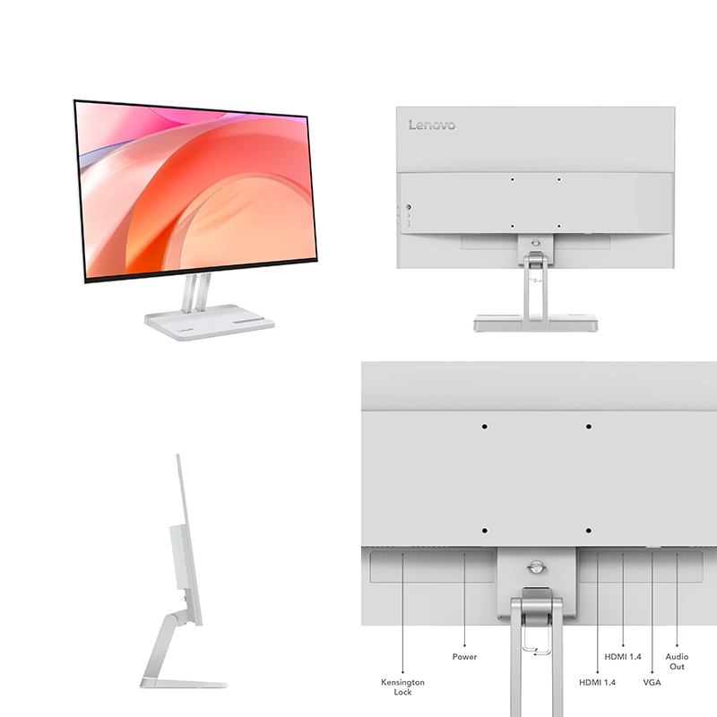 Monitor Plano Lenovo L27-4C, 27" WLED FHD IPS,144 HZ, HDMI, VGA