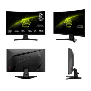 Monitor MSI MAG 242C Curvo (1500R) 23.6”, FHD VA, HDMI / DP / Headphone-Out