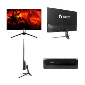Monitor Plano TEROS TE-2415S, 23.8" FHD IPS, 120Hz, 1ms, HDMI, DP, Parlantes