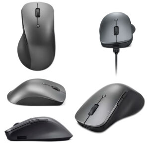 Mouse Lenovo profesional, recargable, Inalambrico (Bluetooth)