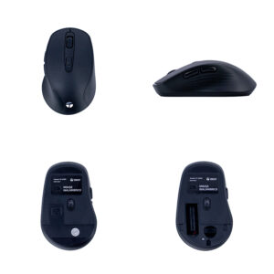 Mouse Inalámbrico Teros TE-1228S, 6 Botones, 2.4GHz, USB, Color Negro