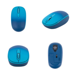 Mouse Inalámbrico Teros TE-1240S, 2.4GHz, 4 Botones, USB, Color Azul