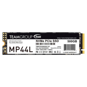 Disco Estado Sólido TEAMGROUP MP44L 500GB M.2 NVMe PCIe 4.0 5000MB/s
