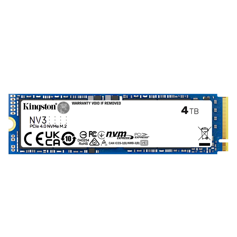 SSD Kingston NV3 4TB M.2 PCIe 4.0 NVMe 6000MB/s