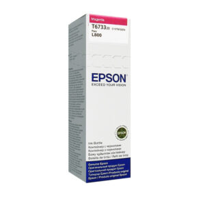 Botella de tinta EPSON 673 (T673320), color magenta, contenido 70 ml