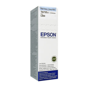 Botella de tinta EPSON 673 (T673520), color cian claro, contenido 70 ml